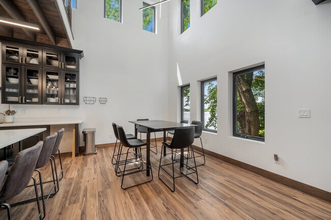 main level double height space (24' ceilings) - 26539 E Shore Pl