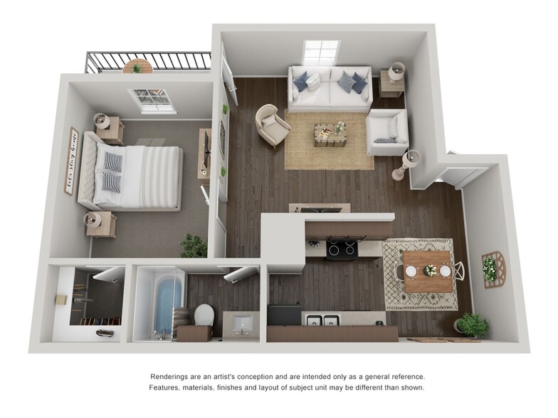 Interior Photo - Bentwood