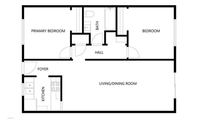 Building Photo - Beautifully Updated 2 bedroom 1 bath! MOVE...