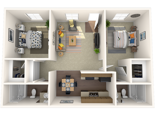 Floorplan - The Mod Apartments