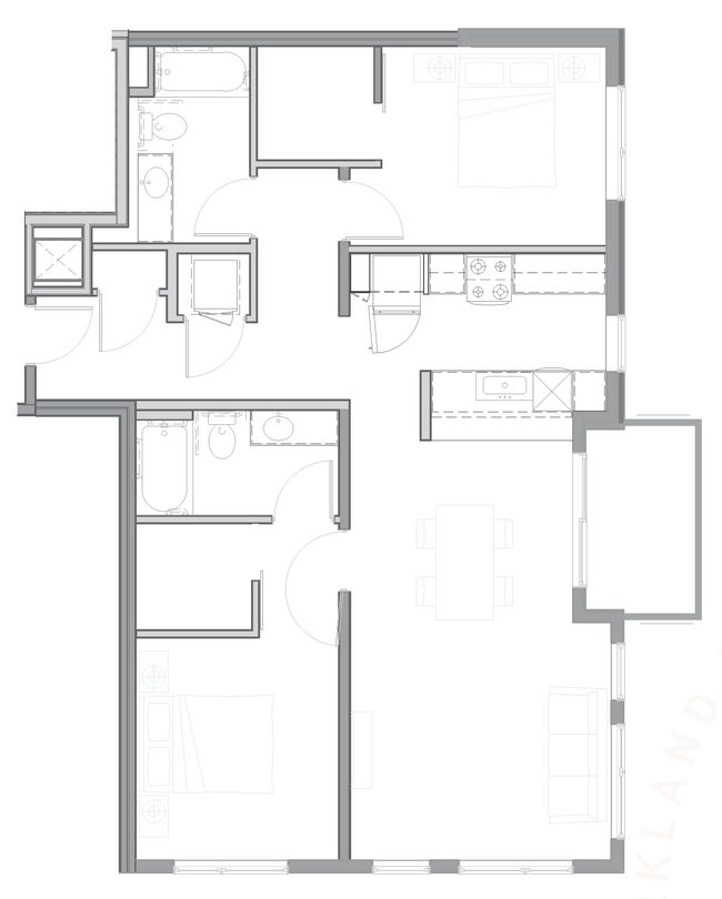 Floorplan - Uptown at Kirkland Urban