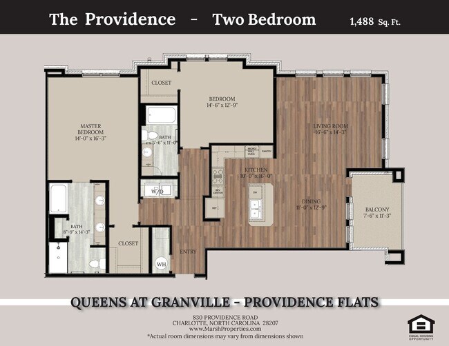 Floorplan - Queens at Granville