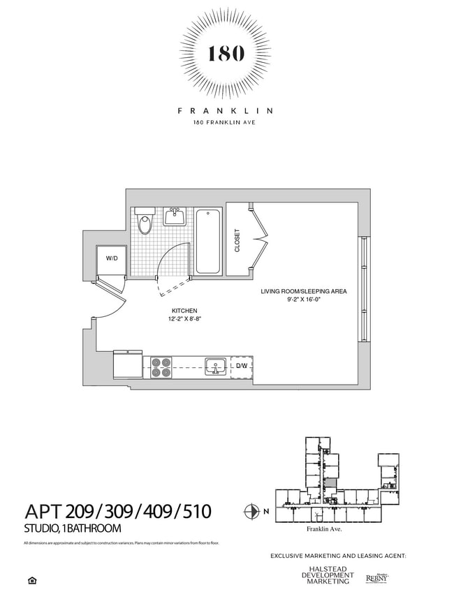 Floorplan - 180 Franklin