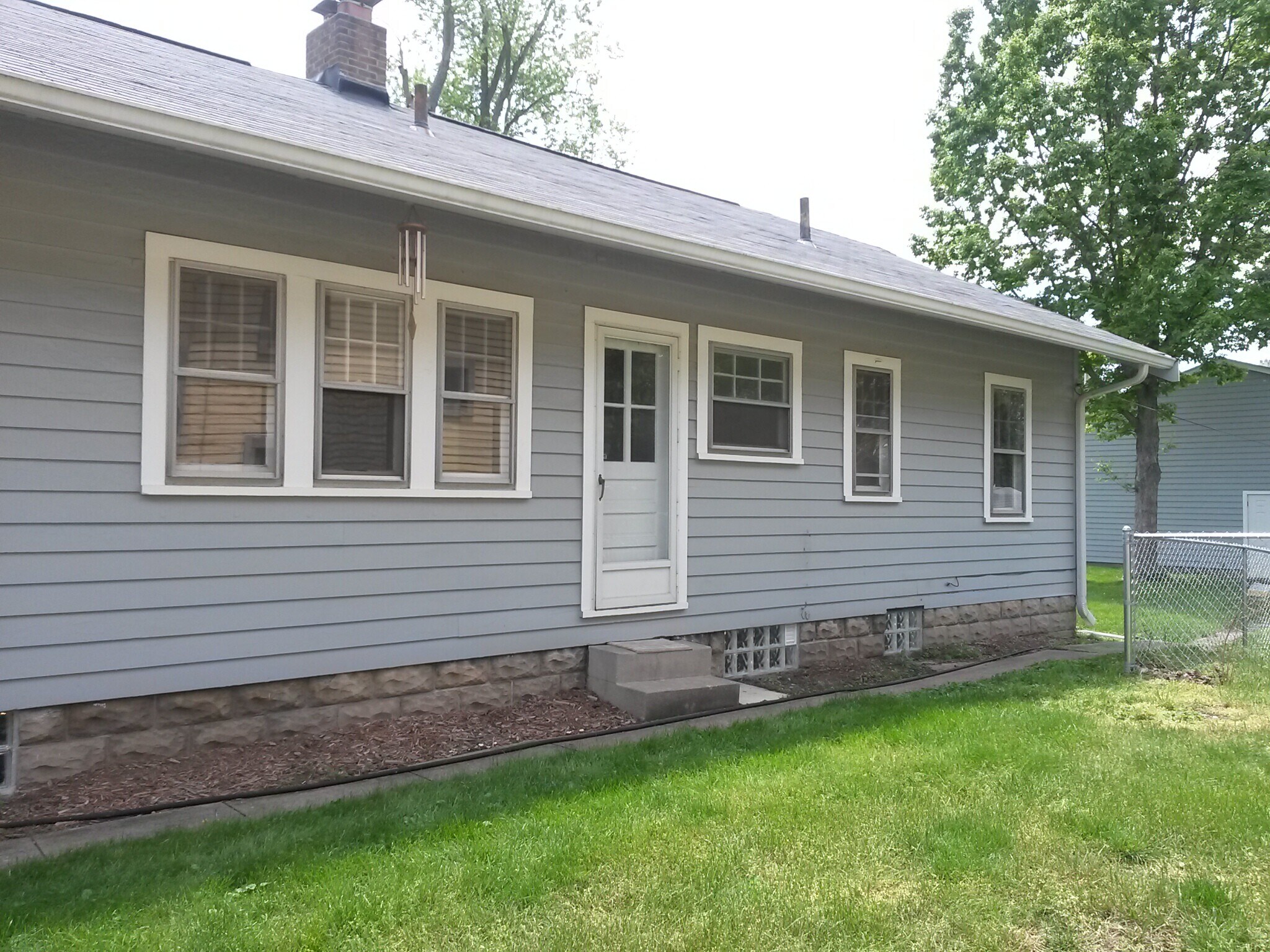 Back of home - 6036 N College Ave