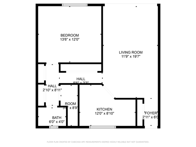 Floorplan - Monarch Apartments