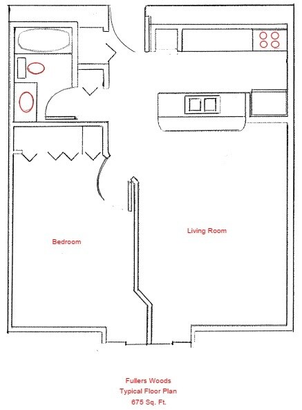 Floorplan - Fullers Woods Apartments