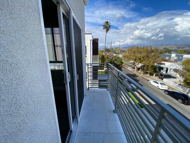 View from a Front Unit Balcony - 5747 Fulcher Ave