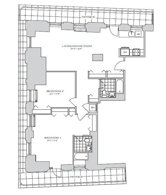 Floorplan - 70 Pine Apartments