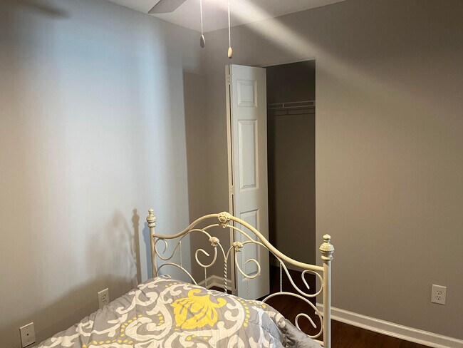 This is the bedroom closet with a sliding door. - 7837 Heaton Way