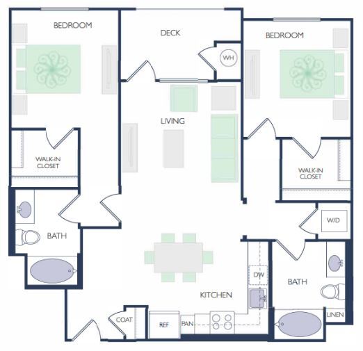 Floorplan - Marisol Apartments