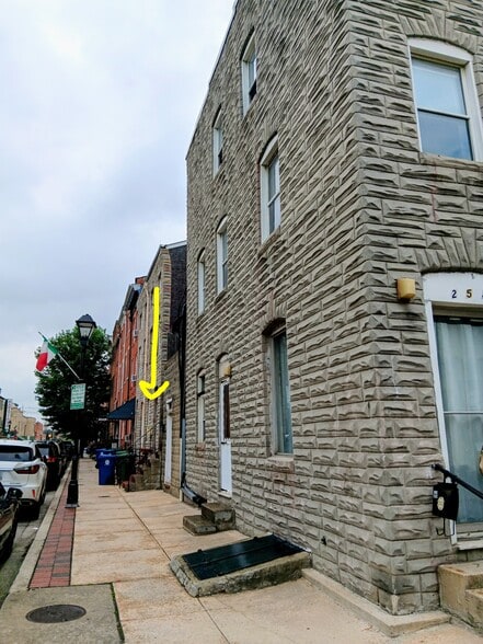 secured by gate - 254 S Exeter St
