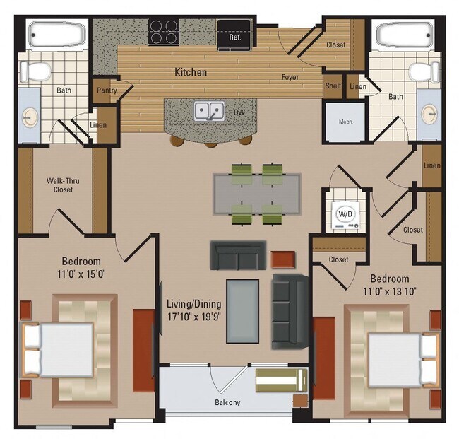 Floorplan - Windsor Leesburg