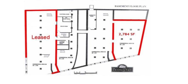 Floor Plan LL 2784 sf - Baxter Place