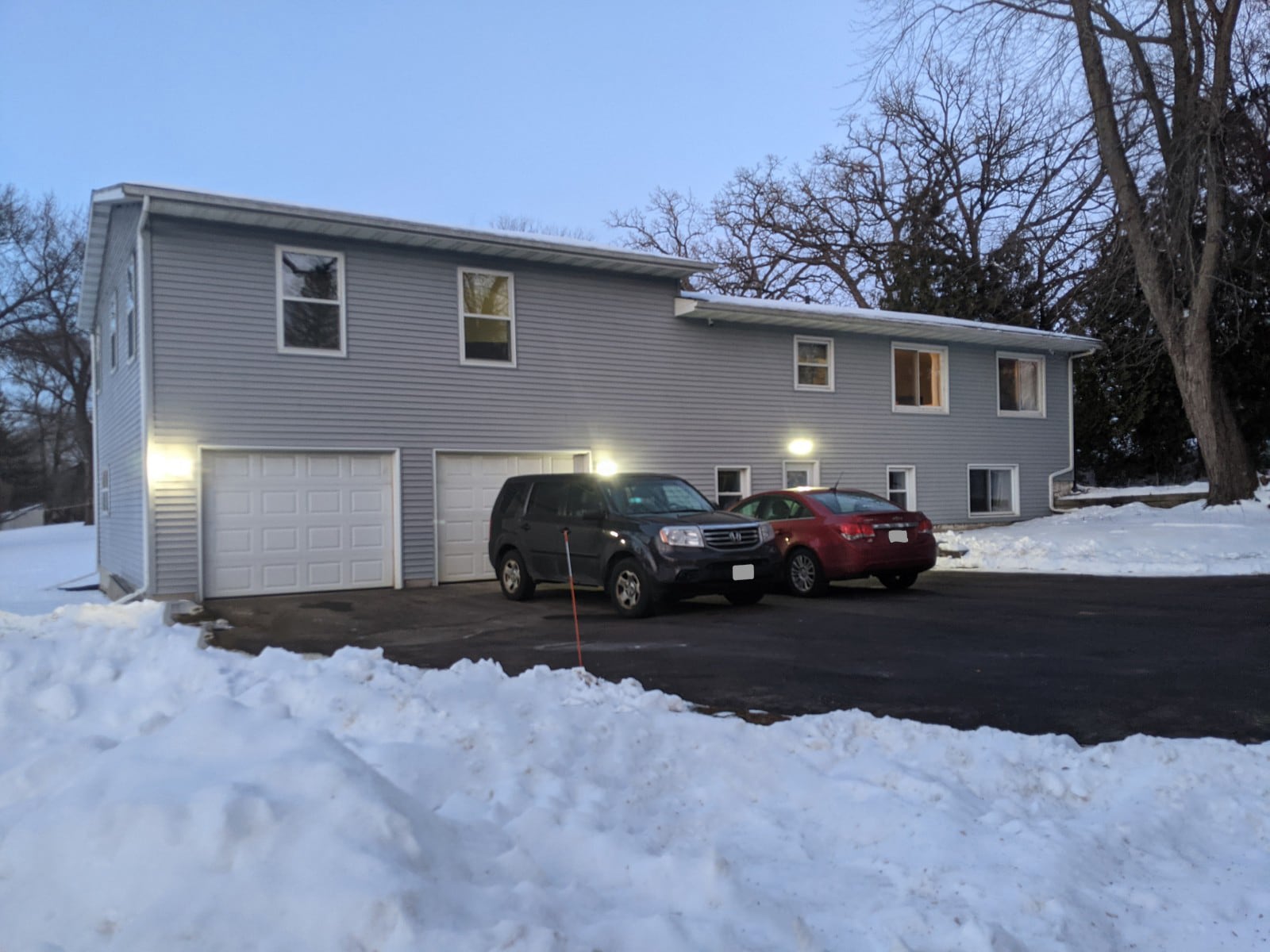South side view and driveway - 2267 S Syene Rd