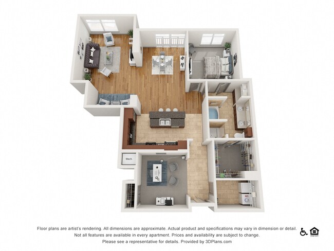 Floorplan - The Residence at Southpark