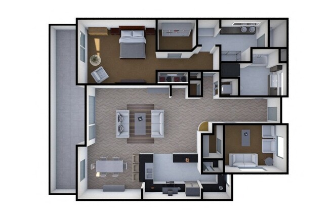 Floorplan - Riviera Coast Apartments