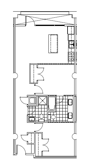 2BR/2BA - Chesapeake Lofts