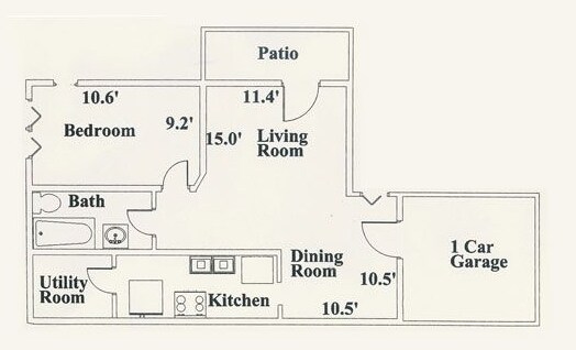 1BR/1BA - Beaver Creek Village