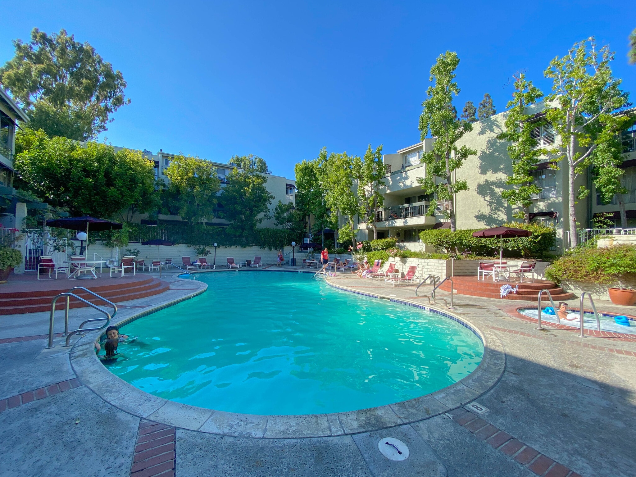 Pool Area - 4900 Overland Ave