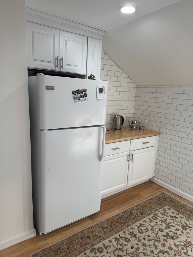 Kitchen Fridge and counter - 9 W Center St