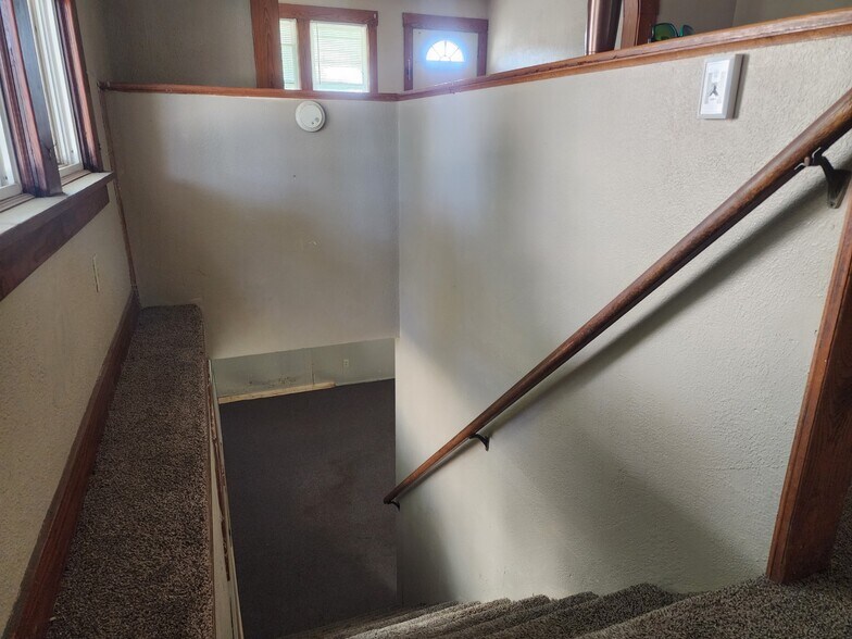 Stairs to basement - 811 W Main St