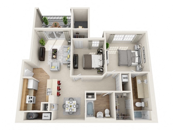 Floorplan - Waterford Place