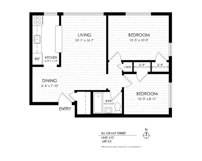 Floorplan - 86 Grant