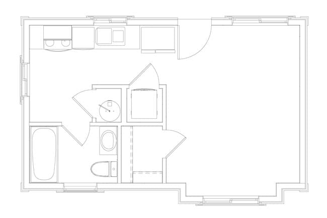 Floorplan - Cottages at Abbott Station