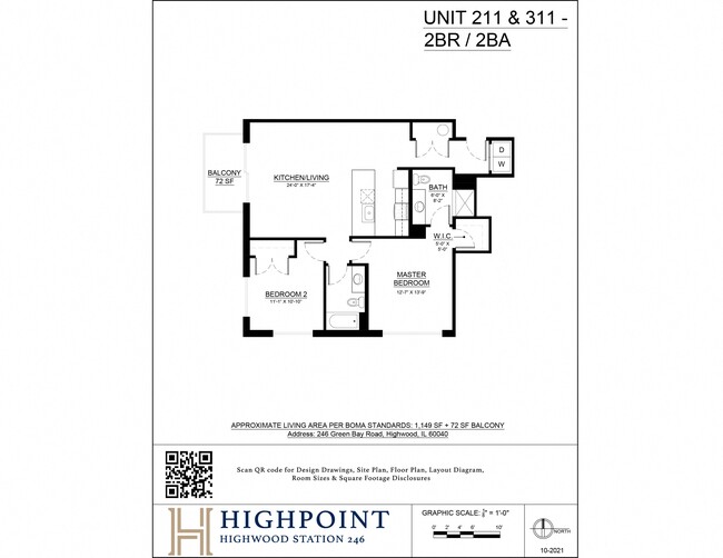 Floorplan - HIGHPOINT Highwood Station 246