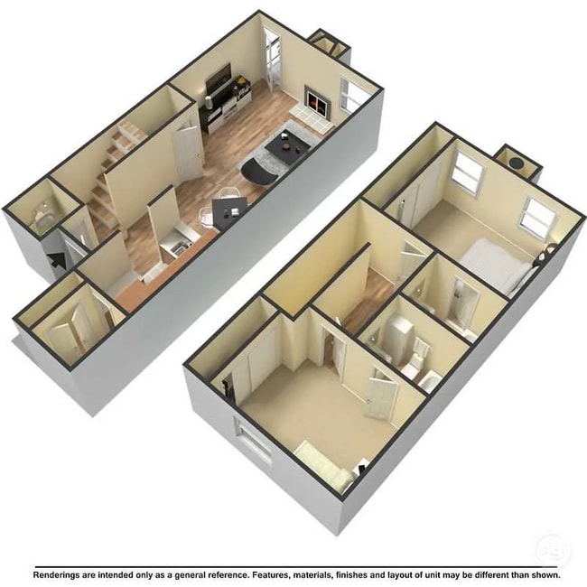 Floorplan - Peaks at Universal City