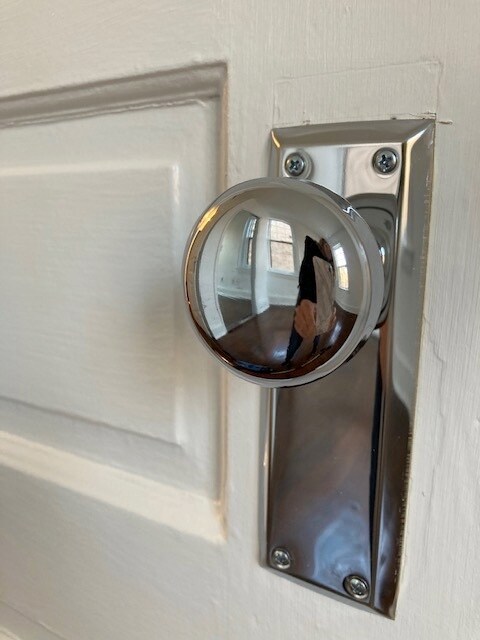 period details throughout - door knobs and plates - 3014 Dent Pl NW
