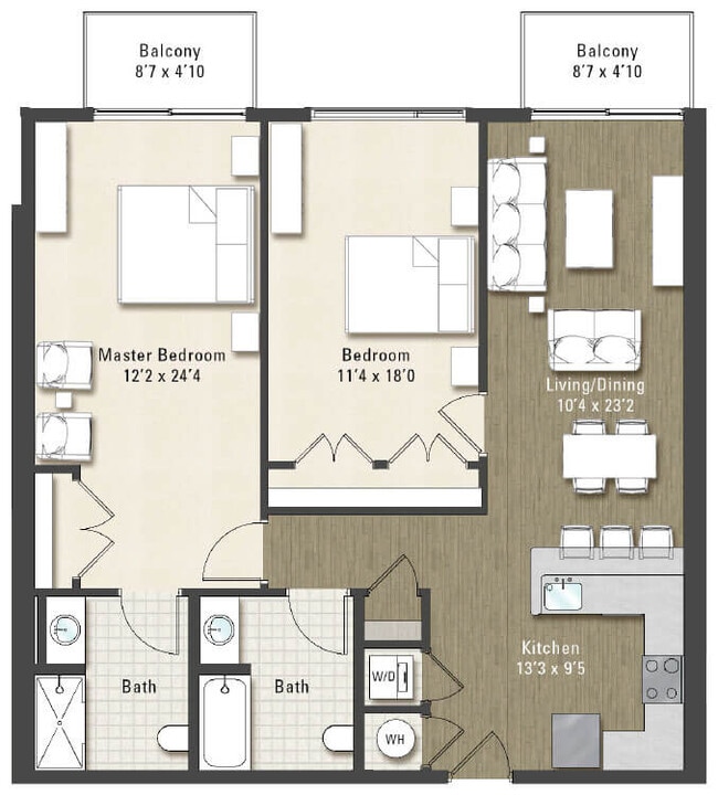 Floorplan - Stratus on Hudson