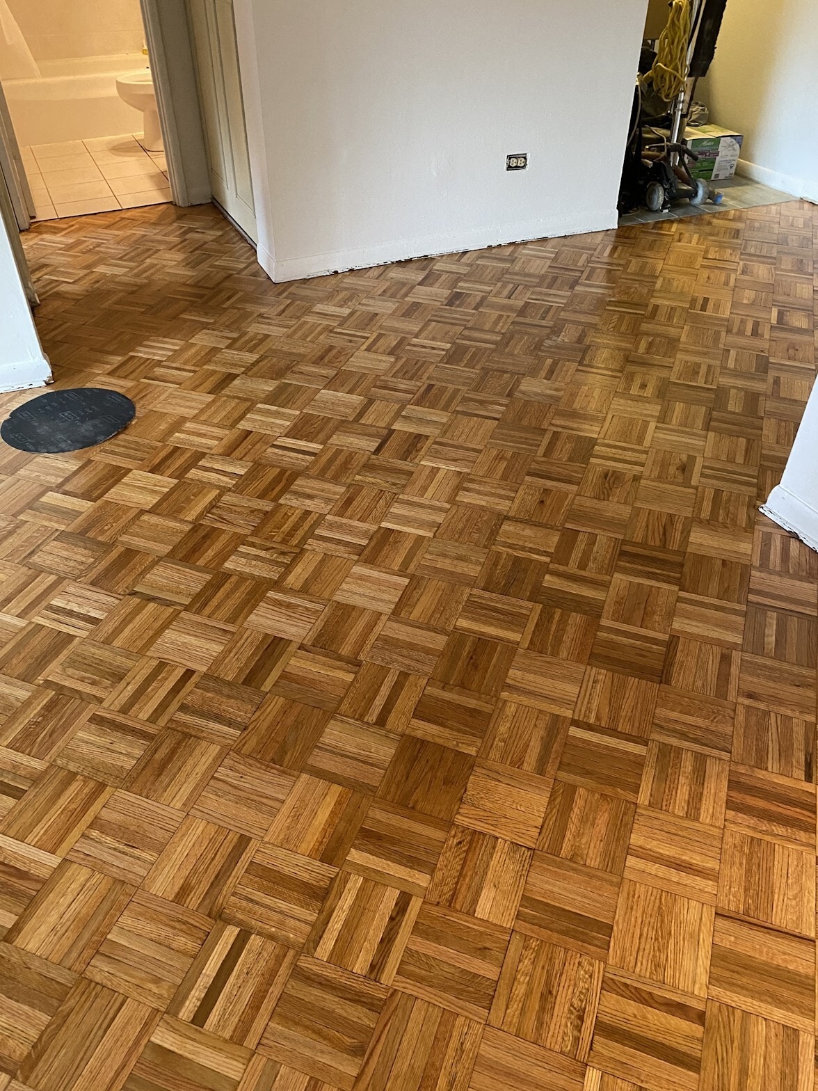 Parquet floors. - 515 W Wrightwood Ave