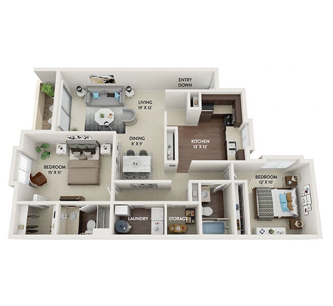 Floorplan - The Ascent at Farmington Hills