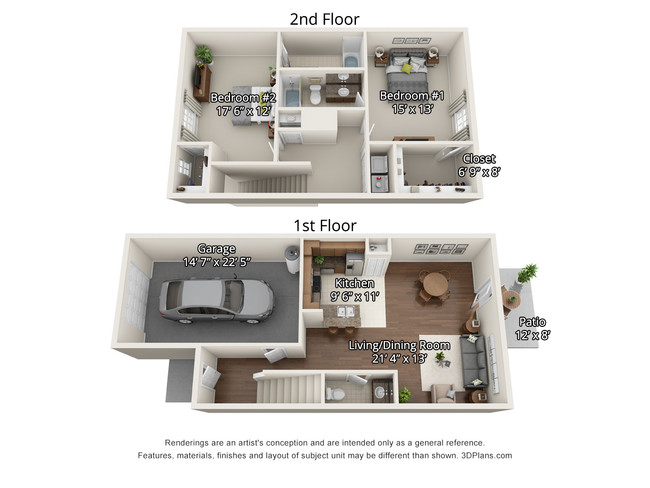 Floorplan - Cherry Grove Condominiums