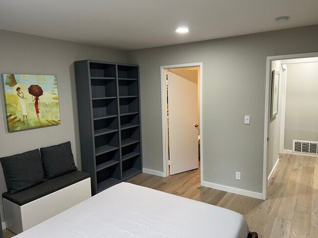Bedroom: View from left side, Hallway - 1177 Honey Trl