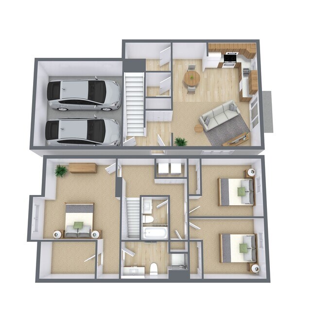 Floorplan - Townhomes at Mallard Creek
