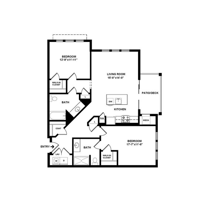 Building Photo - Two Bedroom Luxury Apartment (Elevator Building)