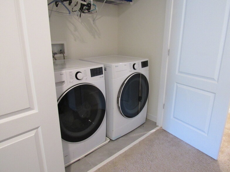 Upstairs laundry - 3 Bella Lago Cir