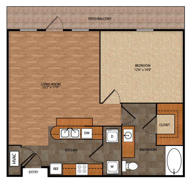 Floorplan - Bell Tower Flats