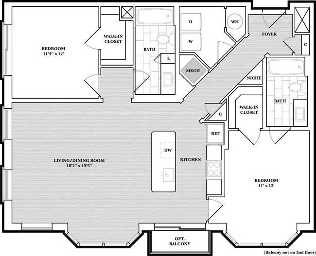 Floorplan - Cathedral Commons