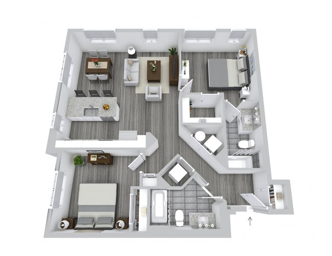Floorplan - The Residences at Forest Glen