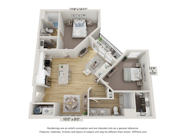 Floorplan - Amberlin South Naples 55+ Active Adult