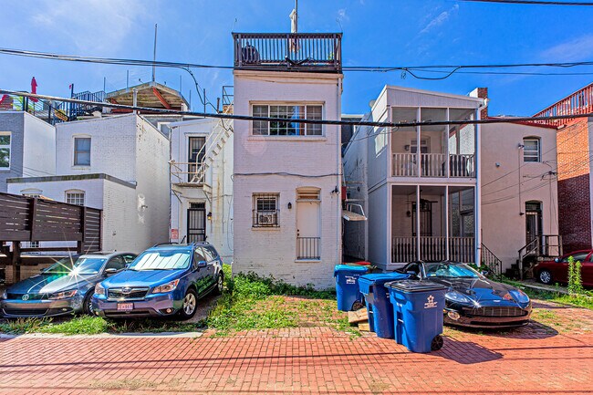 Rear Exterior - 1823 Riggs Pl NW