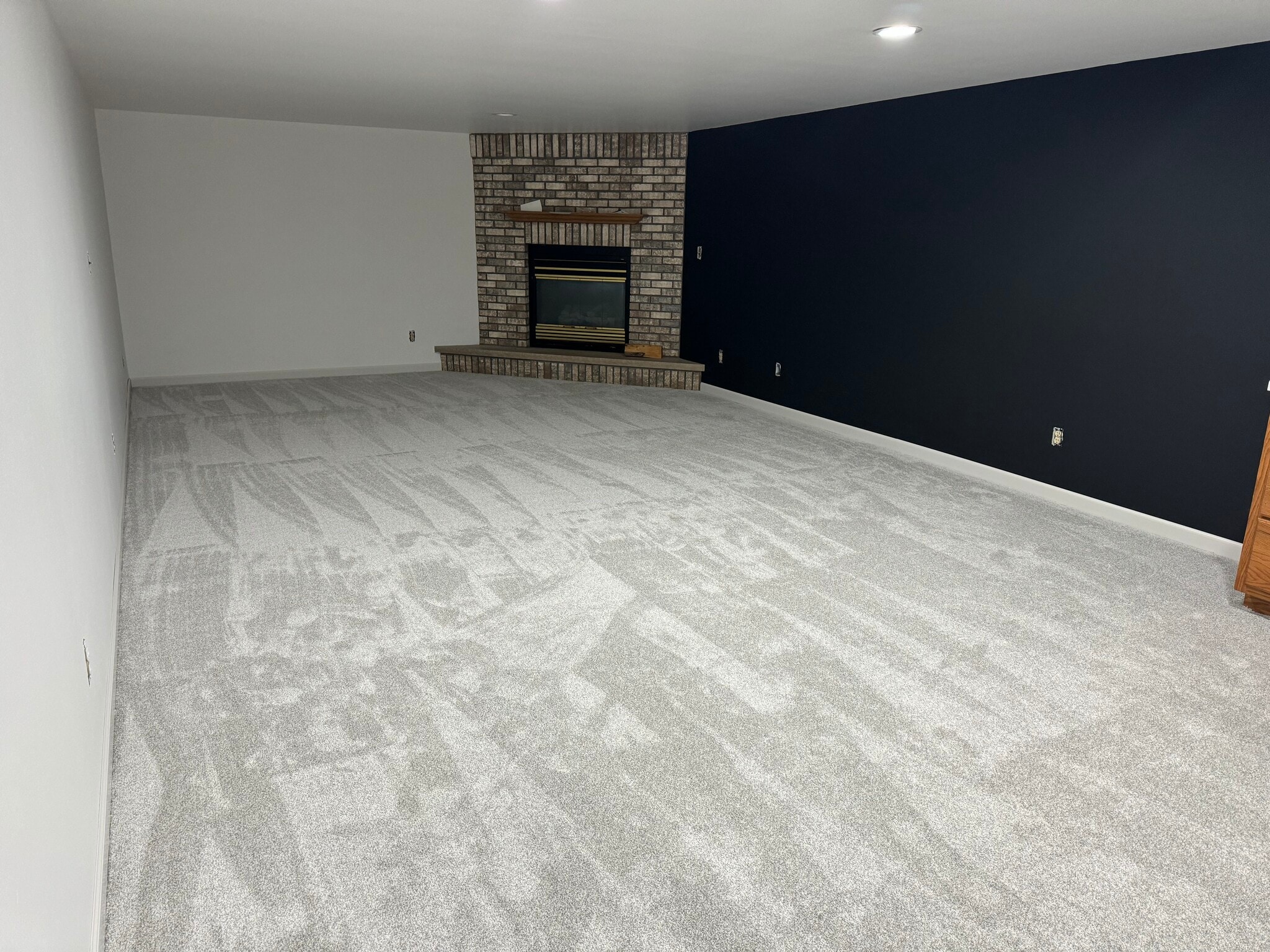 Basement family room. - W2038 County Road WH