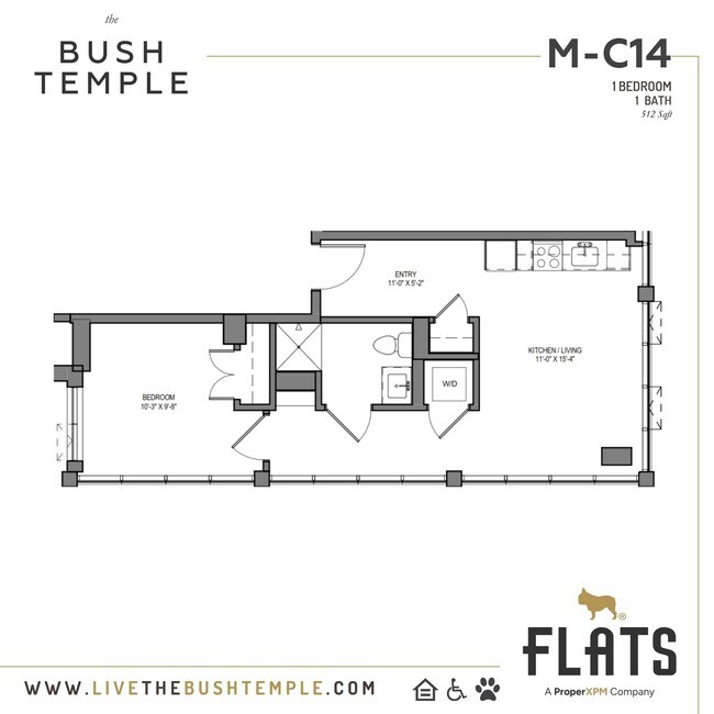 Floorplan - The Bush Temple II