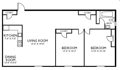 2BR/2BA - Gardens of Mt. Airy