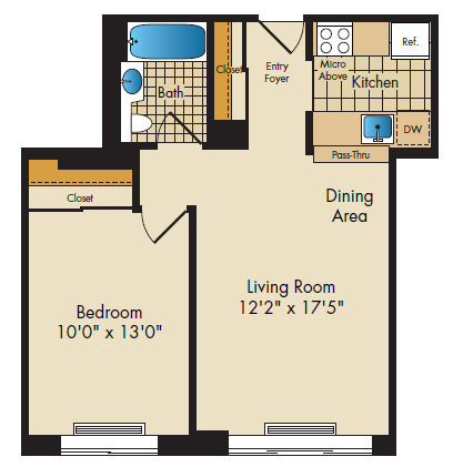 Floorplan - The Sagamore