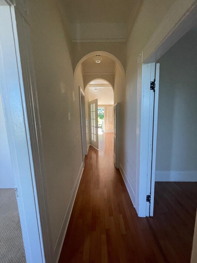 Hallway from front to backyard - 53 1/2 Prospect Avenue