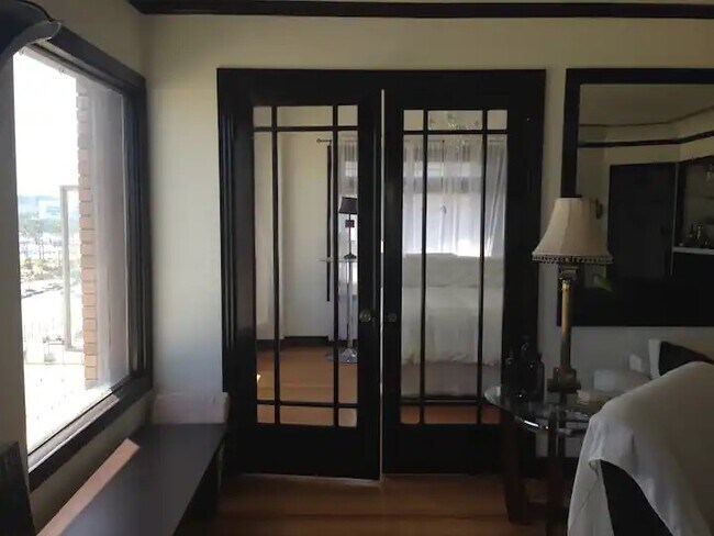 Bedroom 1 view from living room - 1030 E Ocean Blvd